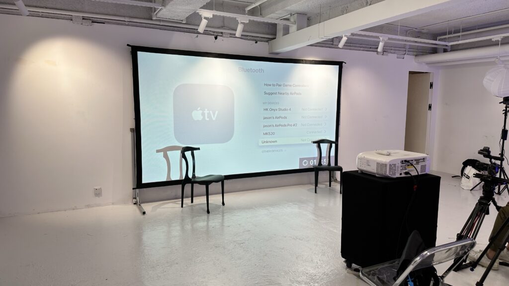 6200LUMENS PROJECTOR WITH 150”16:9 SCREEN 1 Img 3554 1 6200lumens projector with 150”16:9 screen