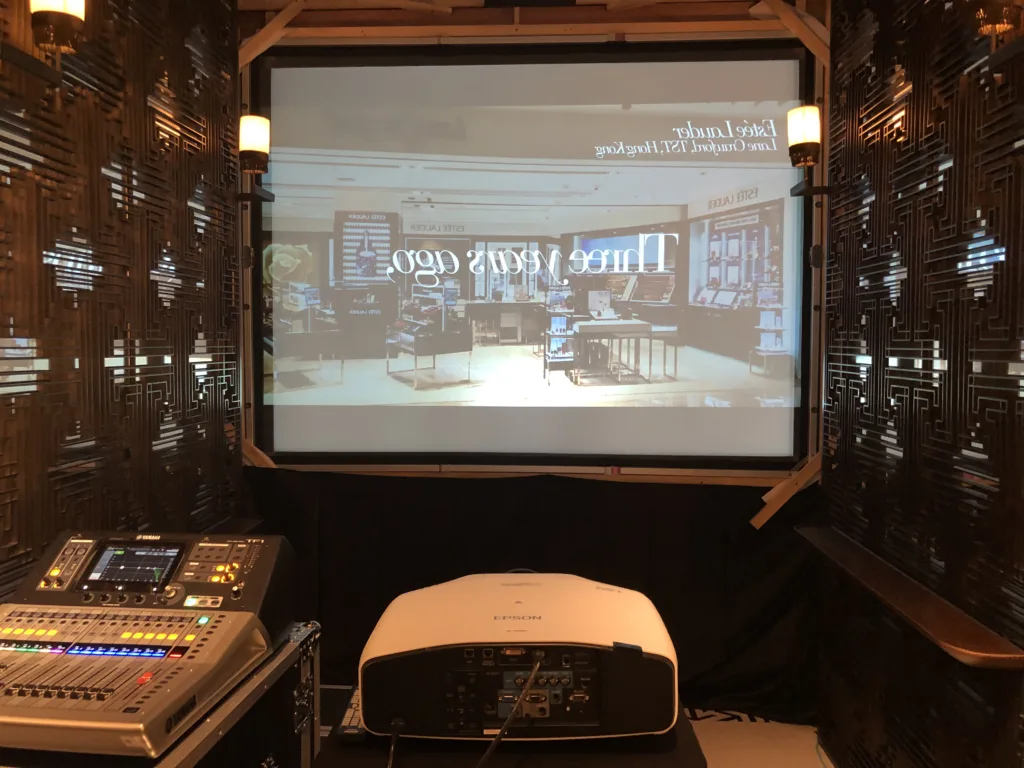 ILLUMINATE YOUR EVENTS WITH OUR FULL HD 7000 LUMEN PROJECTOR AND 120-INCH REAR PROJECTION SCREEN FOR RENT 2 Img 7689 illuminate your events with our full hd 7000 lumen projector and 120-inch rear projection screen for rent