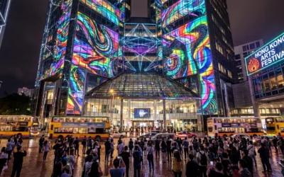 HOME 3 Projection mapping 投影映射完全解析:讓建築與空間成為光影畫布